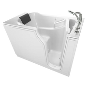 American Standard Gelcoat Premium Series 30 x 52 -Inch Walk-in Tub With Soaking Bath - Right-Hand Drain With Faucet C3052.109.SRW - Plumbing Market