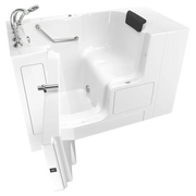 American Standard Gelcoat Premium Series 32 x 52-Inch Walk-in Tub With Soaking Bath - Left-Hand Drain With Faucet C3252OD.109.SLW-PC - Plumbing Market