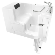 American Standard Gelcoat Premium Series 32 x 52-Inch Walk-in Tub With Soaking Bath - Right-Hand Drain With Faucet C3252OD.109.SRW-PC - Plumbing Market