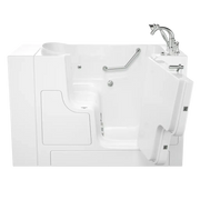 American Standard Gelcoat Value Series 30 x 52-Inch Walk-in Tub With Whirlpool System - Right-Hand Drain With Faucet C3052OD.709.WRW-PC - Plumbing Market