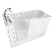 American Standard Gelcoat Value Series 30 x 60-Inch Walk-in Tub With Soaking Bath - Left-Hand Drain With Faucet C3060.509.SLW - Plumbing Market