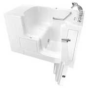 American Standard Gelcoat Value Series 32 x 52-Inch Walk-in Tub With Soaking Bath - Right-Hand Drain With Faucet C3252OD.709.SRW-PC - Plumbing Market