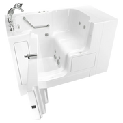 American Standard Gelcoat Value Series 32 x 52-Inch Walk-in Tub With Whirlpool System - Left-Hand Drain With Faucet C3252OD.709.WLW-PC - Plumbing Market