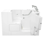 American Standard Gelcoat Value Series 32 x 52-Inch Walk-in Tub With Whirlpool System - Right-Hand Drain With Faucet C3252OD.709.WRW-PC - Plumbing Market