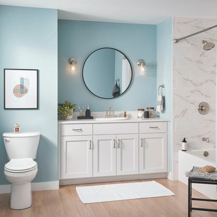 American Standard Glenmere 4-Inch Centerset 2-Handle Bathroom Faucet 1.2 gpm/4.5 L/min With Lever Handles 7617207.295 - Plumbing Market