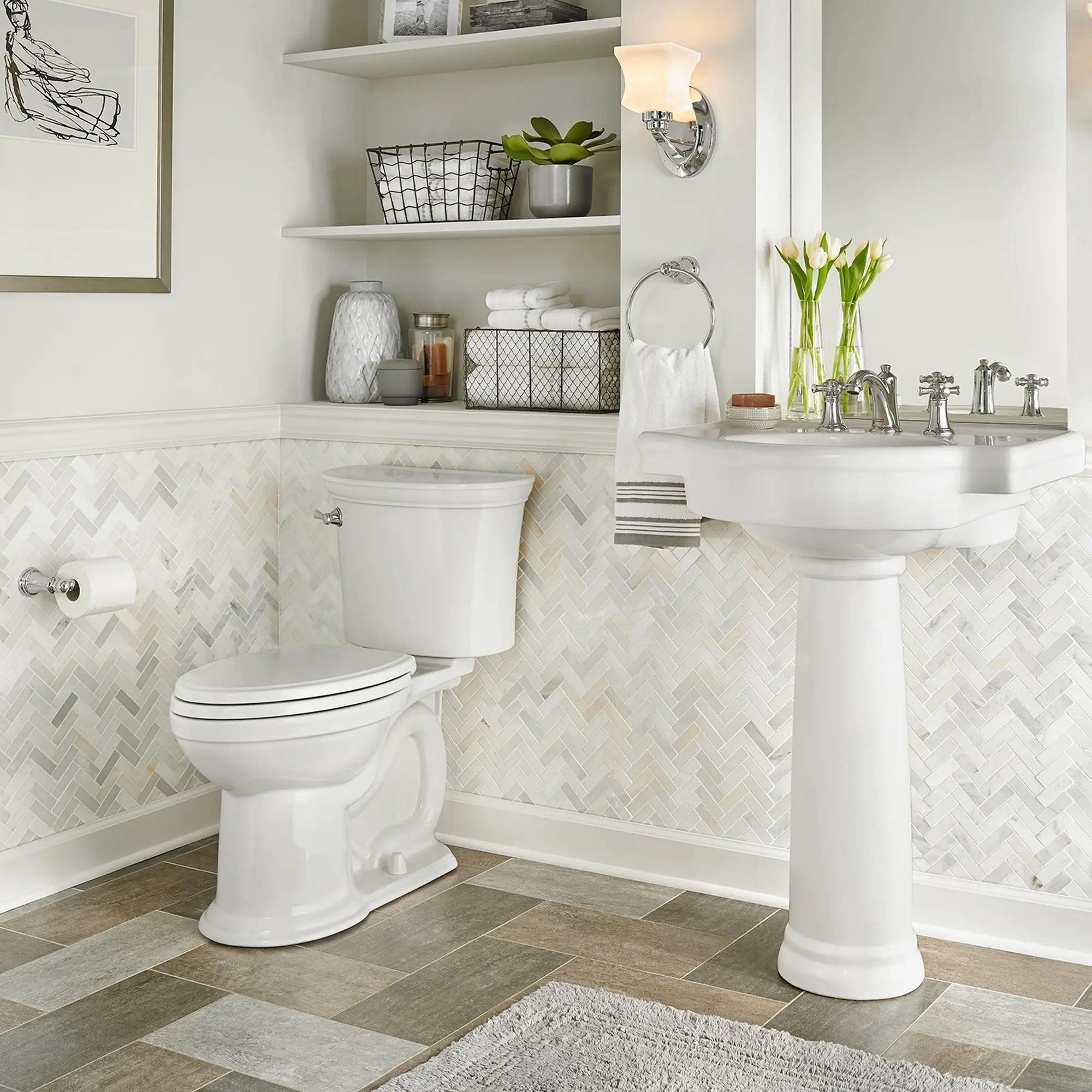 American Standard Heritage VorMax 1.28 Elongated Toilet less Seat - Plumbing Market
