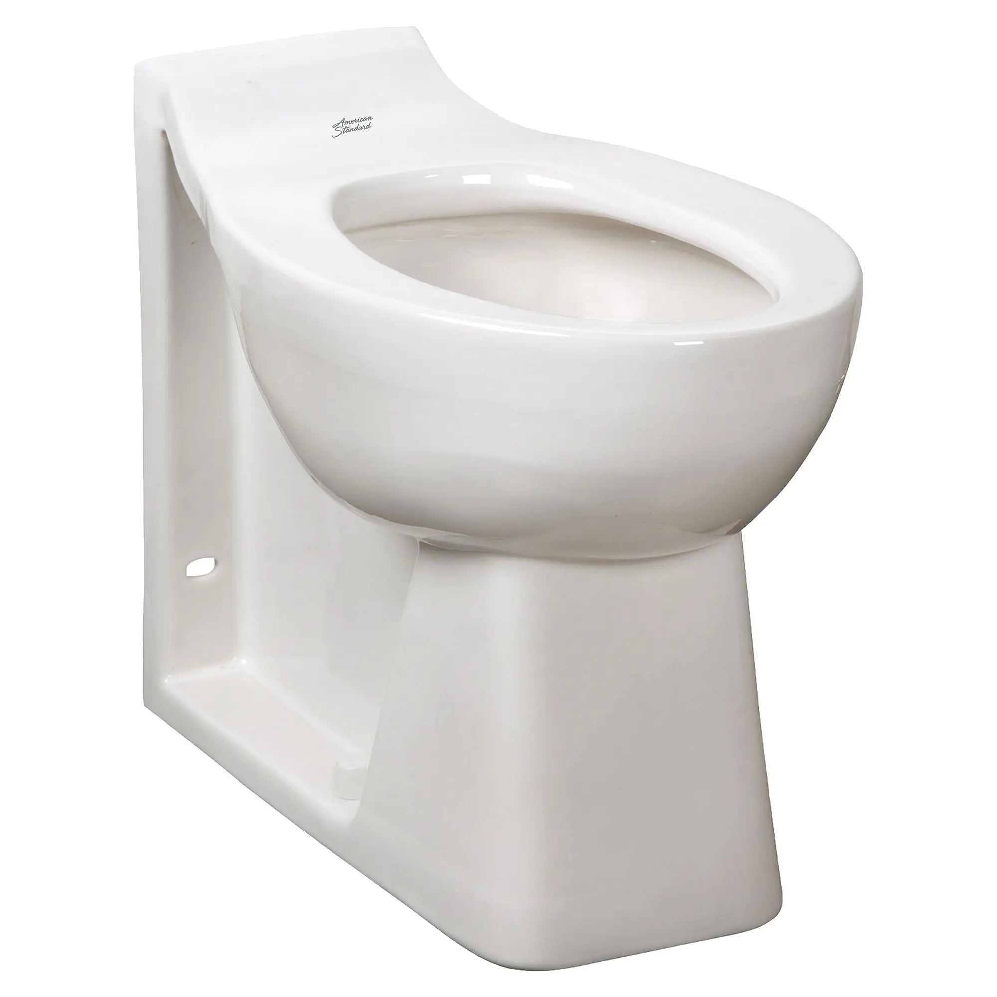 American Standard Huron 1.28 – 1.6 gpf (4.8 – 6.0 Lpf) Chair Height Back Spud Back Outlet Elongated EverClean Bowl With Integral Seat 3341001.02 - Plumbing Market