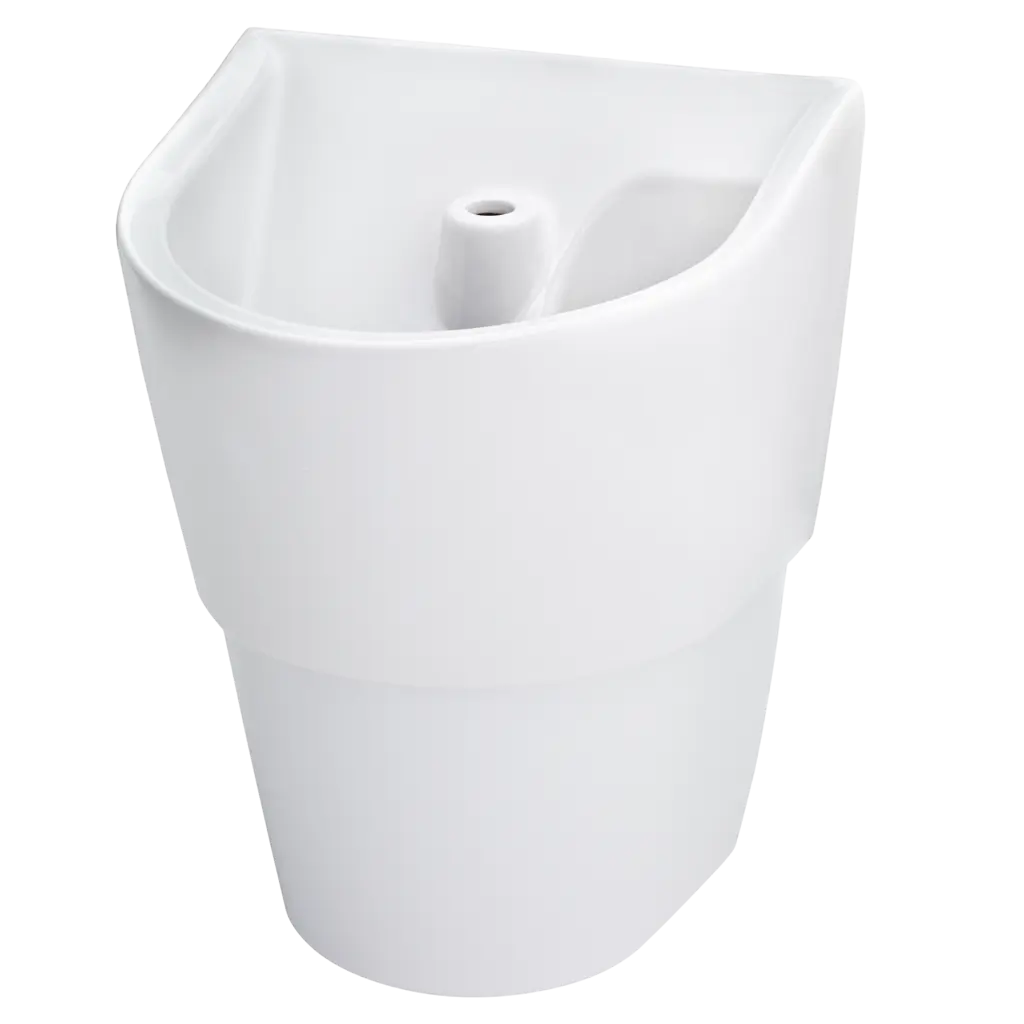 American Standard ICU Sink and Shroud Less Drain and P-Trap 9118911.02 - Plumbing Market