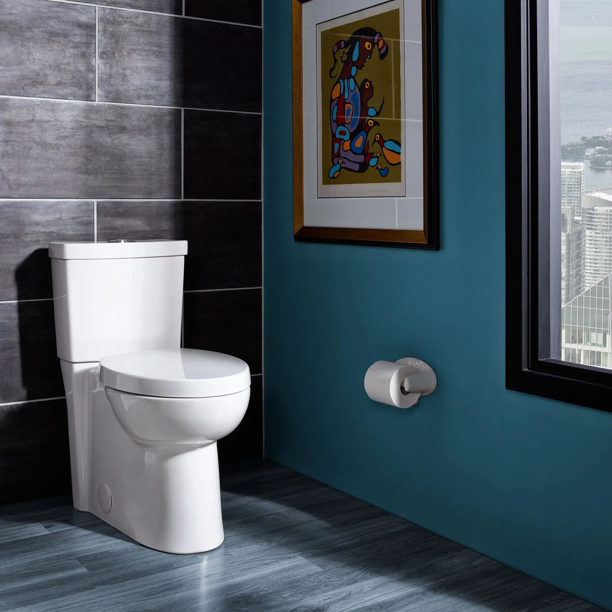 American Standard Loft 1.28 gpf Elongated Toilet With Seat - Plumbing Market