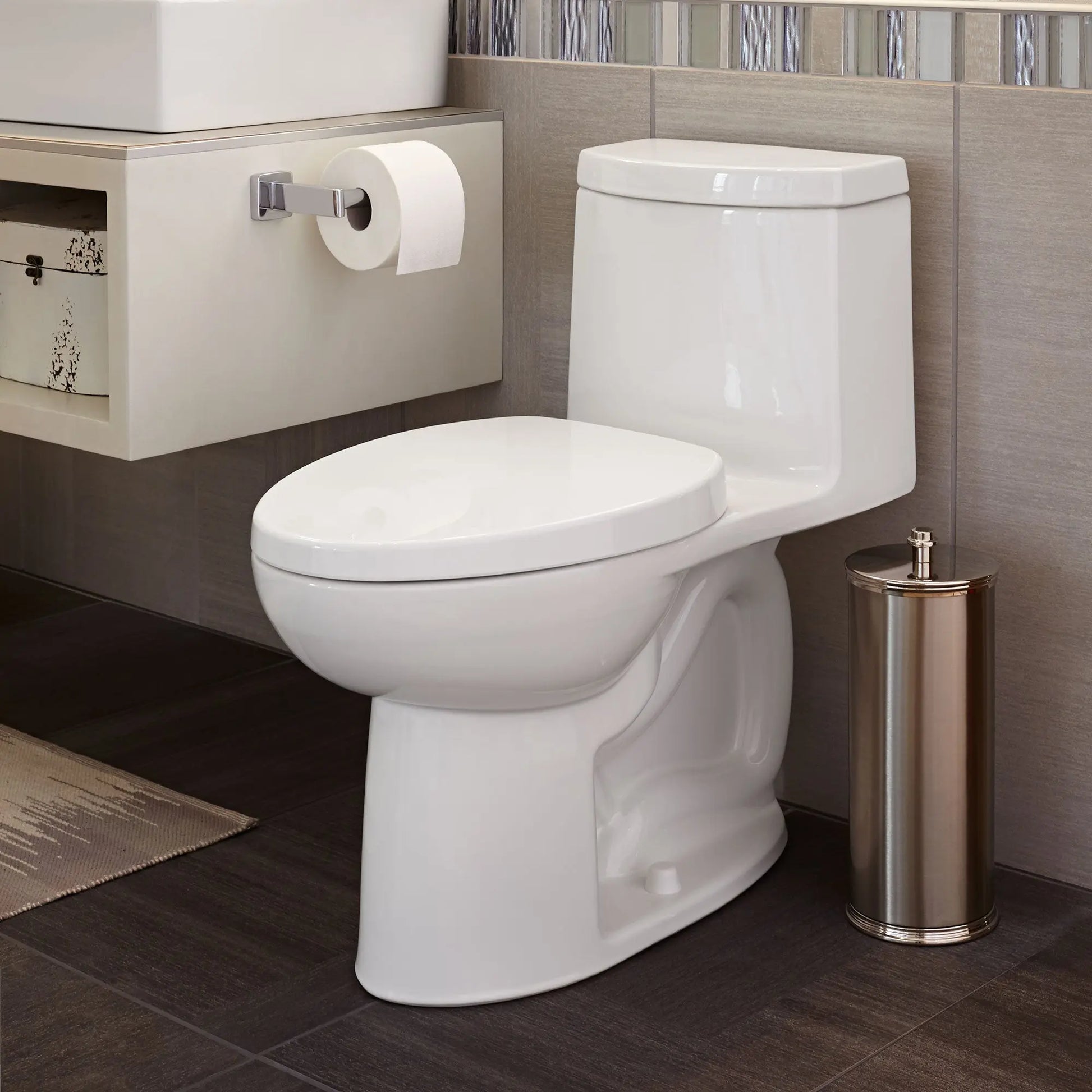 American Standard Loft 1.28 gpf Elongated Toilet With Seat - Plumbing Market