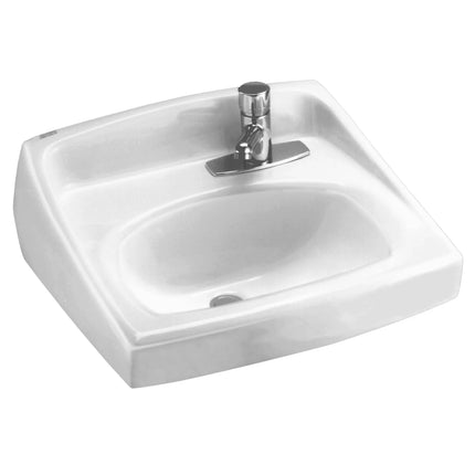 American Standard Lucerne Wall-Hung Sink With Single Hole On Right 356439.02 - Plumbing Market