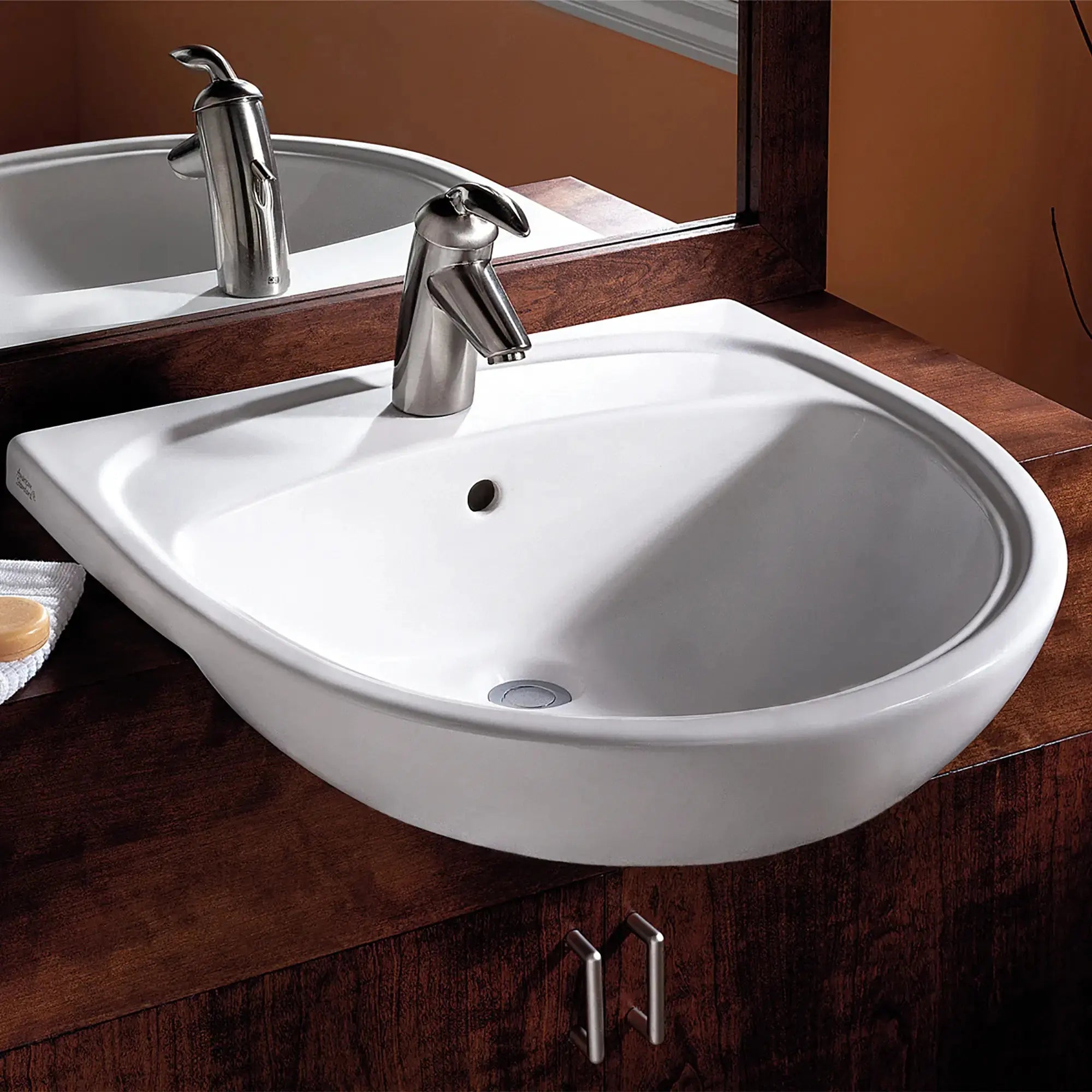 American Standard Mezzo Semi-Countertop Sink With Center Hole Only 9960001.02 - Plumbing Market