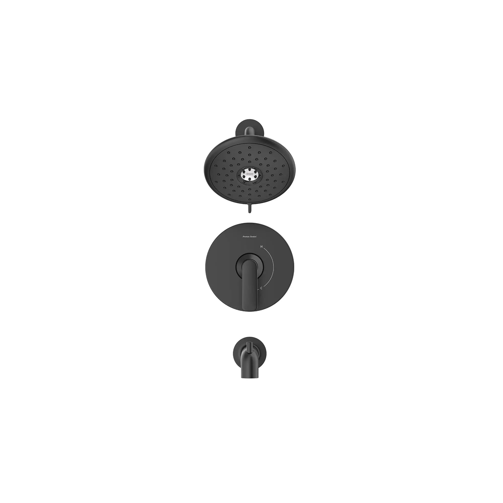 American Standard Millennial 1.8 gpm/6.8 L/min Tub and Shower Trim Kit with Lever Handle TU061508.243 - Plumbing Market