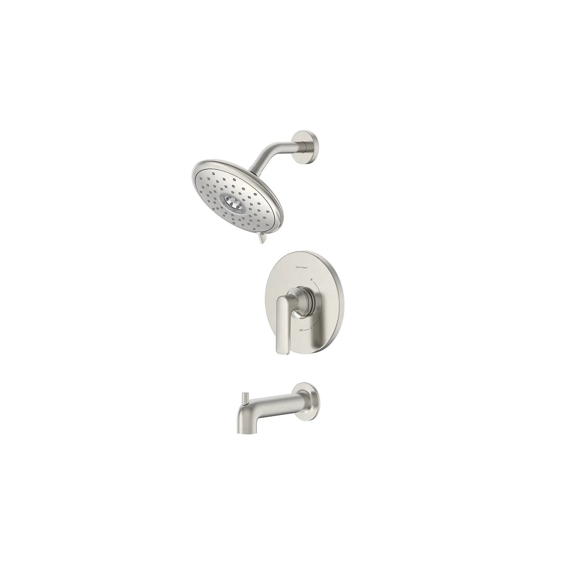 American Standard Millennial 1.8 gpm/6.8 L/min Tub and Shower Trim Kit with Lever Handle TU061508.295 - Plumbing Market