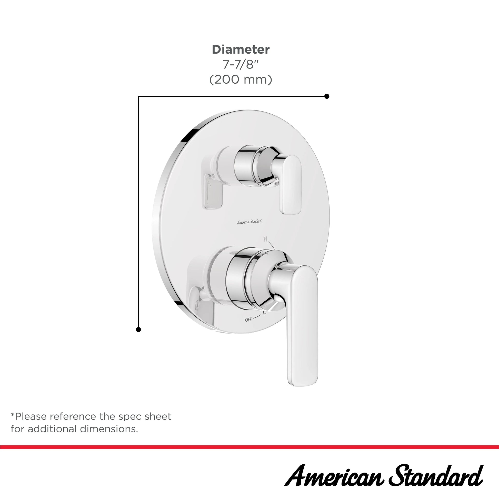 American Standard Millennial 2-Handle Flash Pressure Balance Valve Trim with Cartridge TU061740.002 - Plumbing Market