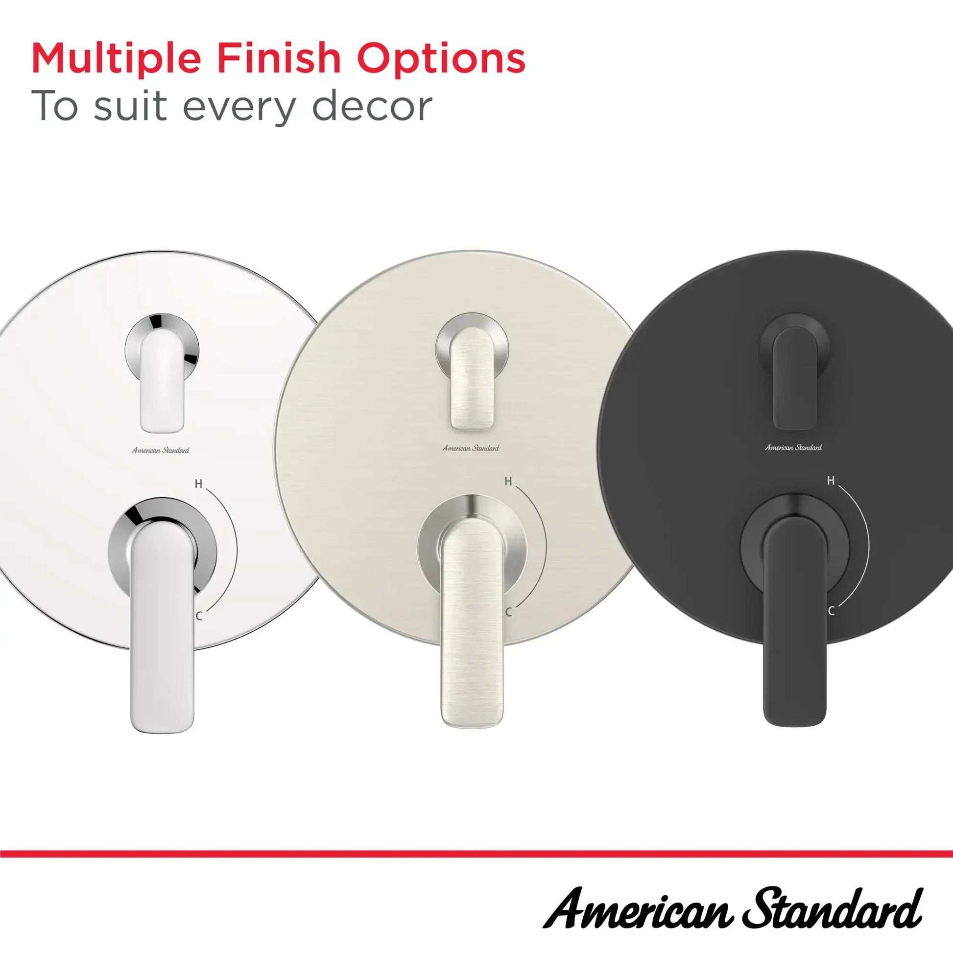 American Standard Millennial 2-Handle Flash Pressure Balance Valve Trim with Cartridge TU061740.243 - Plumbing Market
