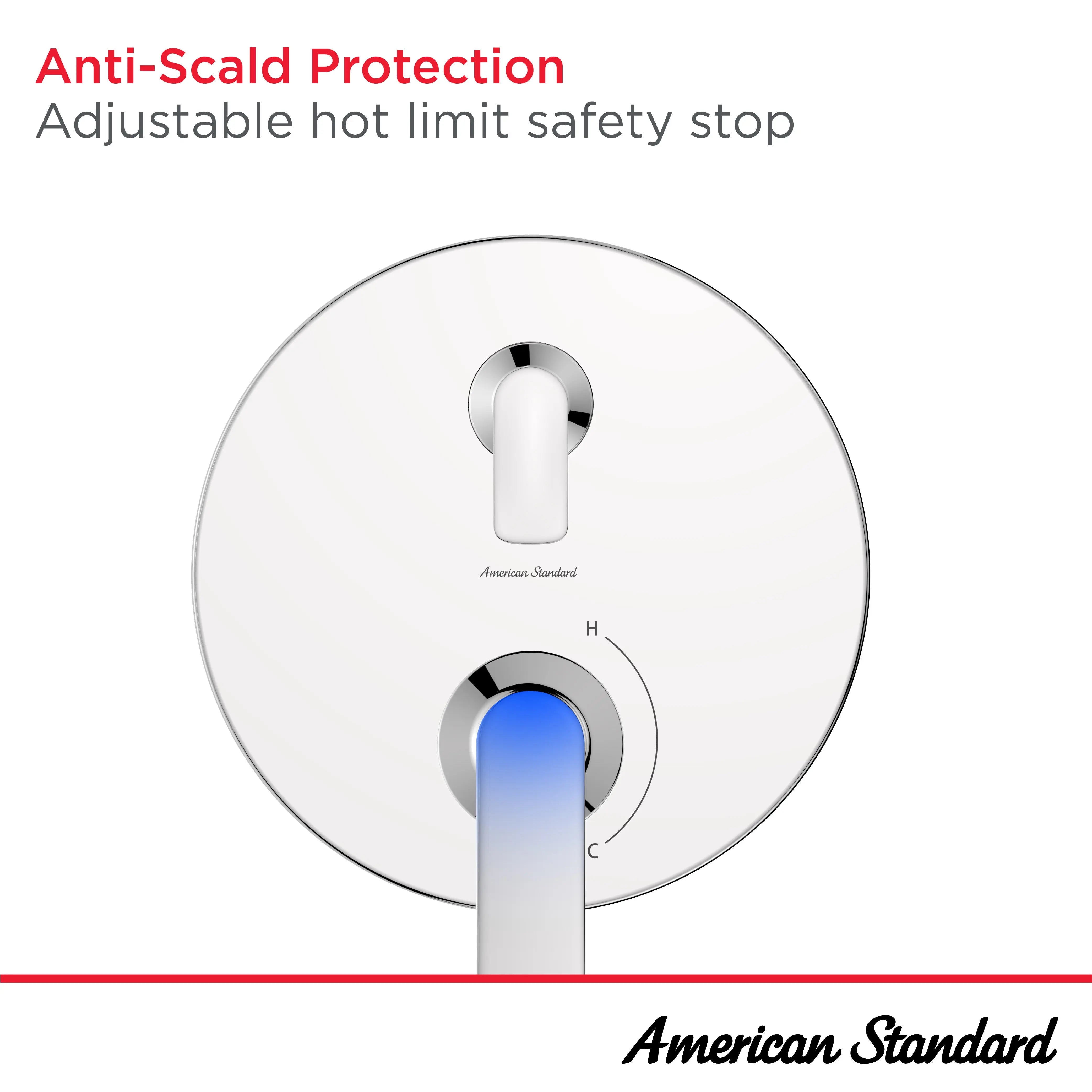 American Standard Millennial 2-Handle Flash Pressure Balance Valve Trim with Cartridge TU061740.295 - Plumbing Market