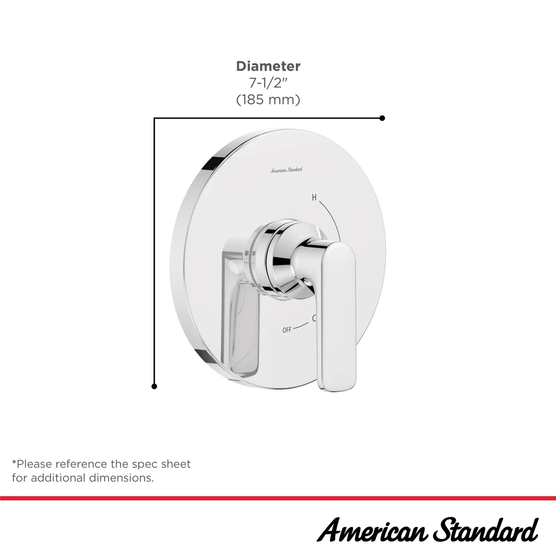 American Standard Millennial Pressure Balance Valve Trim with Cartridge TU061500.295 - Plumbing Market