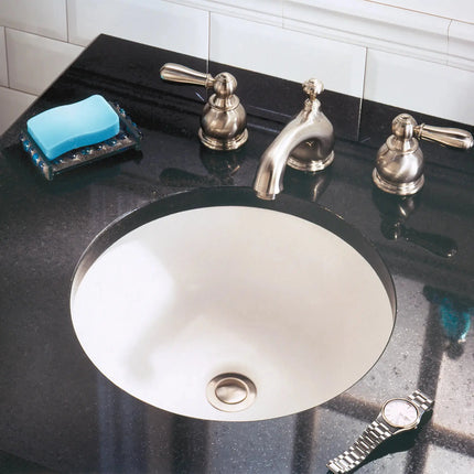 American Standard Orbit Round Under Counter Sink in White - Plumbing Market
