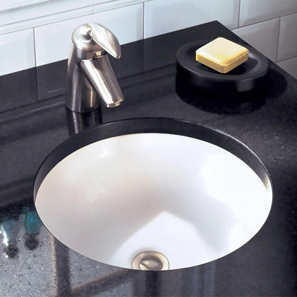 American Standard Orbit Round Under Counter Sink in White - Plumbing Market