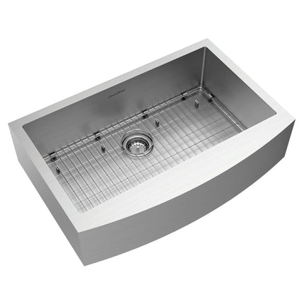 American Standard Pekoe 33 x 22-Inch Stainless Steel Single-Bowl Farmhouse Apron Front Kitchen Sink 18SB.9332200A.075 - Plumbing Market