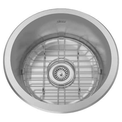 American Standard Portsmouth 16 x 16-Inch Stainless Steel Undermount Round Single-Bowl Kitchen Sink 18SB.7001600S.075 - Plumbing Market