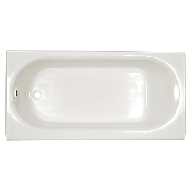 American Standard Princeton Americast 60 x 34-Inch Integral Apron Bathtub Above Floor Rough Left-Hand Outlet Luxury Ledge with Integral Drain 2396202ICH.020 - Plumbing Market