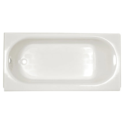 American Standard Princeton Americast 60 x 34-Inch Integral Apron Bathtub Above Floor Rough Left-Hand Outlet Luxury Ledge with Integral Drain 2396202ICH.020 - Plumbing Market