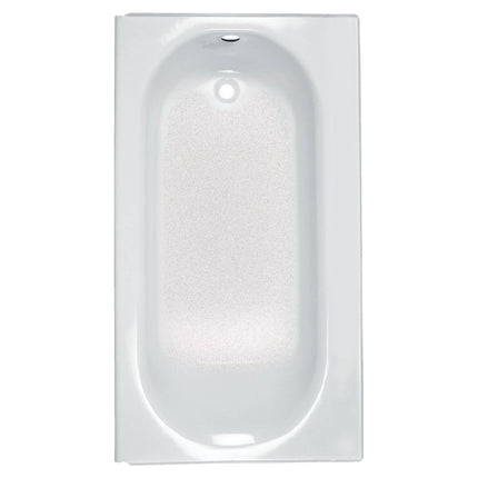 American Standard Princeton Americast 60 x 34-Inch Integral Apron Bathtub Above Floor Rough Left-Hand Outlet with Luxury Ledge 2396202.02 - Plumbing Market