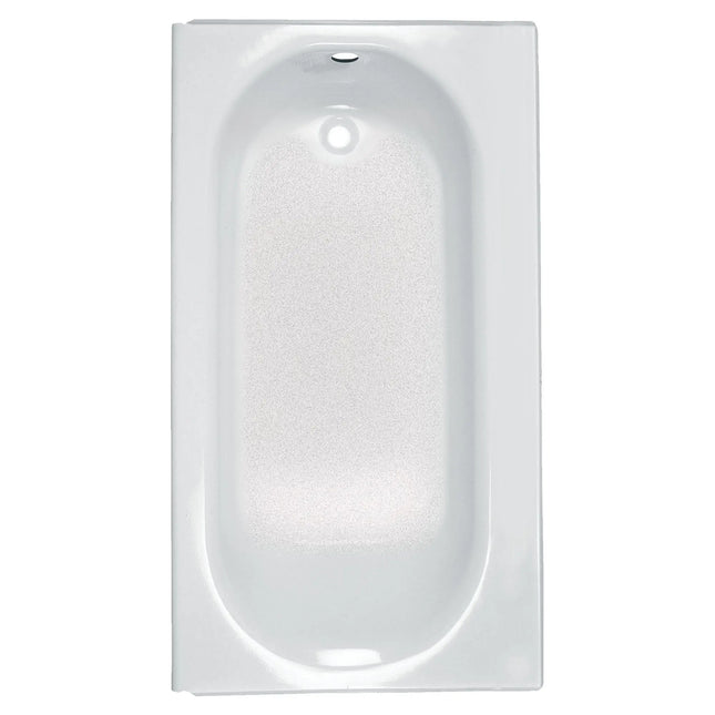 American Standard Princeton Americast 60 x 34-Inch Integral Apron Bathtub Above Floor Rough Left-Hand Outlet with Luxury Ledge 2396202.02 - Plumbing Market