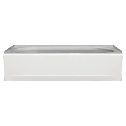 American Standard Princeton Americast 60 x 34-Inch Integral Apron Bathtub Above Floor Rough Right-Hand Outlet Luxury Ledge with Integral Drain 2397202ICH.020 - Plumbing Market
