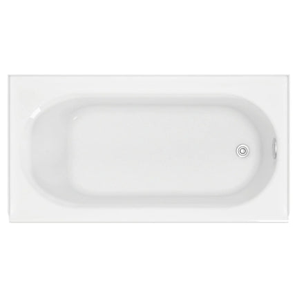 American Standard Princeton Americast 60 x 34-Inch Integral Apron Bathtub Above Floor Rough Right-Hand Outlet Luxury Ledge with Integral Drain 2397202ICH.020 - Plumbing Market