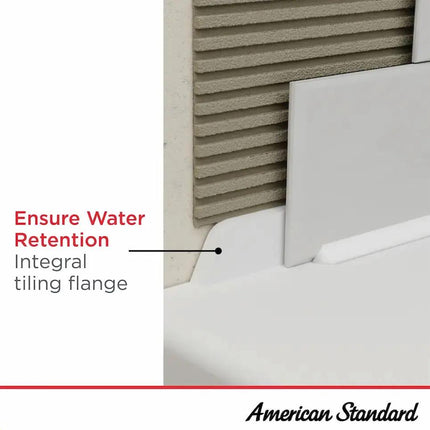 American Standard Princeton PRO Steel 60 x 30-inch Above Floor Rough Integral Apron Bathtub - Plumbing Market