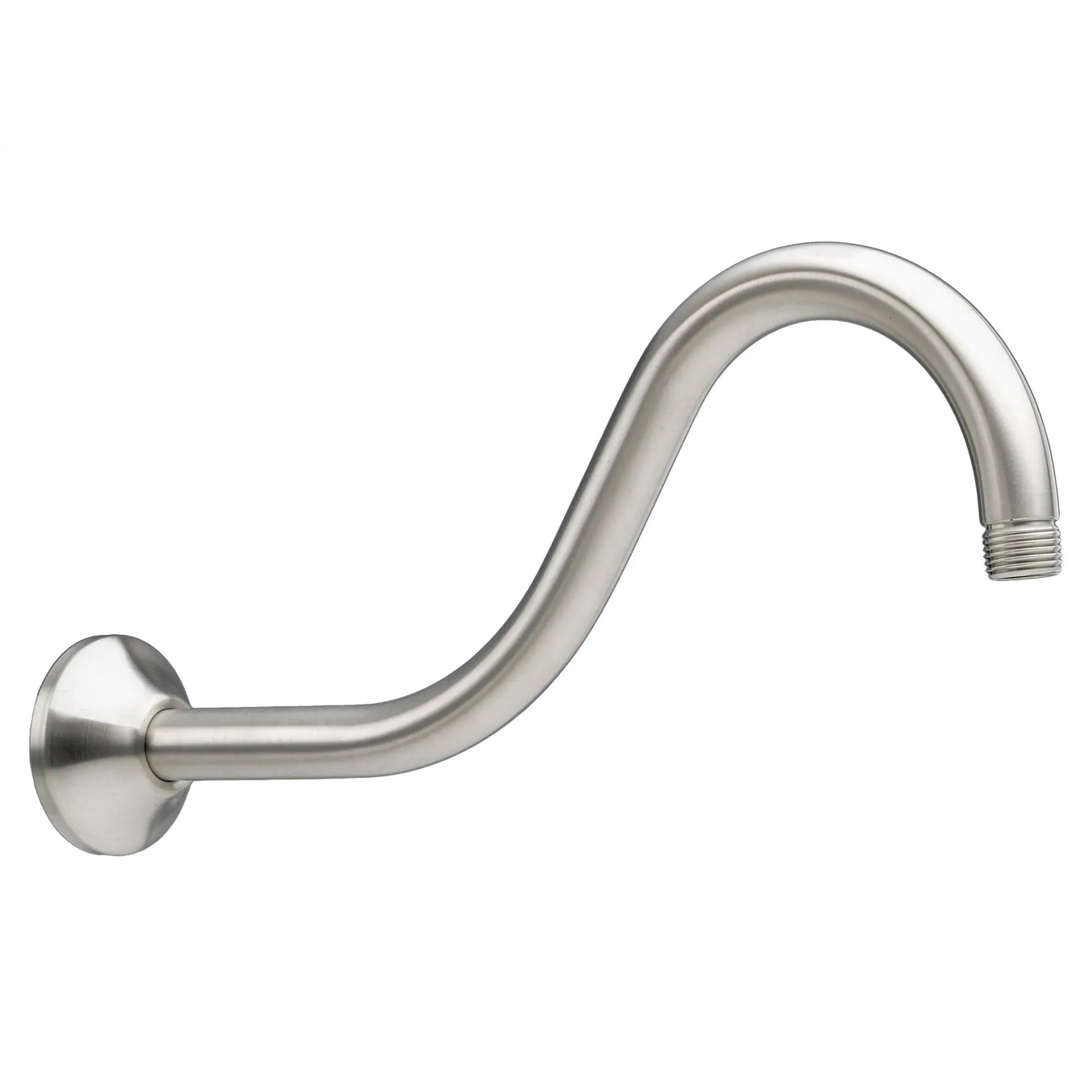 American Standard Rain 12-Inch Wall Mount Shepherd's Hook Rain Showerhead Arm 1660198.295 - Plumbing Market