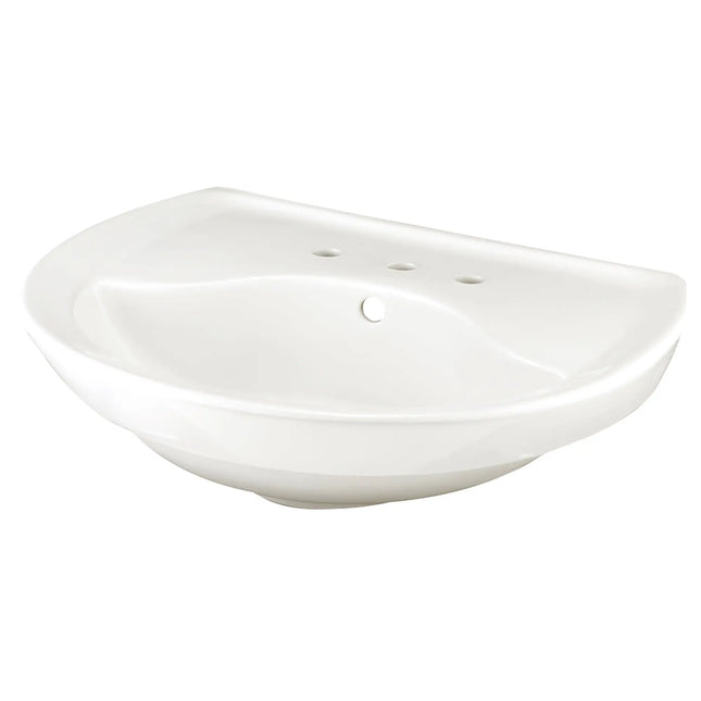 American Standard Ravenna 8-Inch Widespread Pedestal Sink Top 268008.02 - Plumbing Market