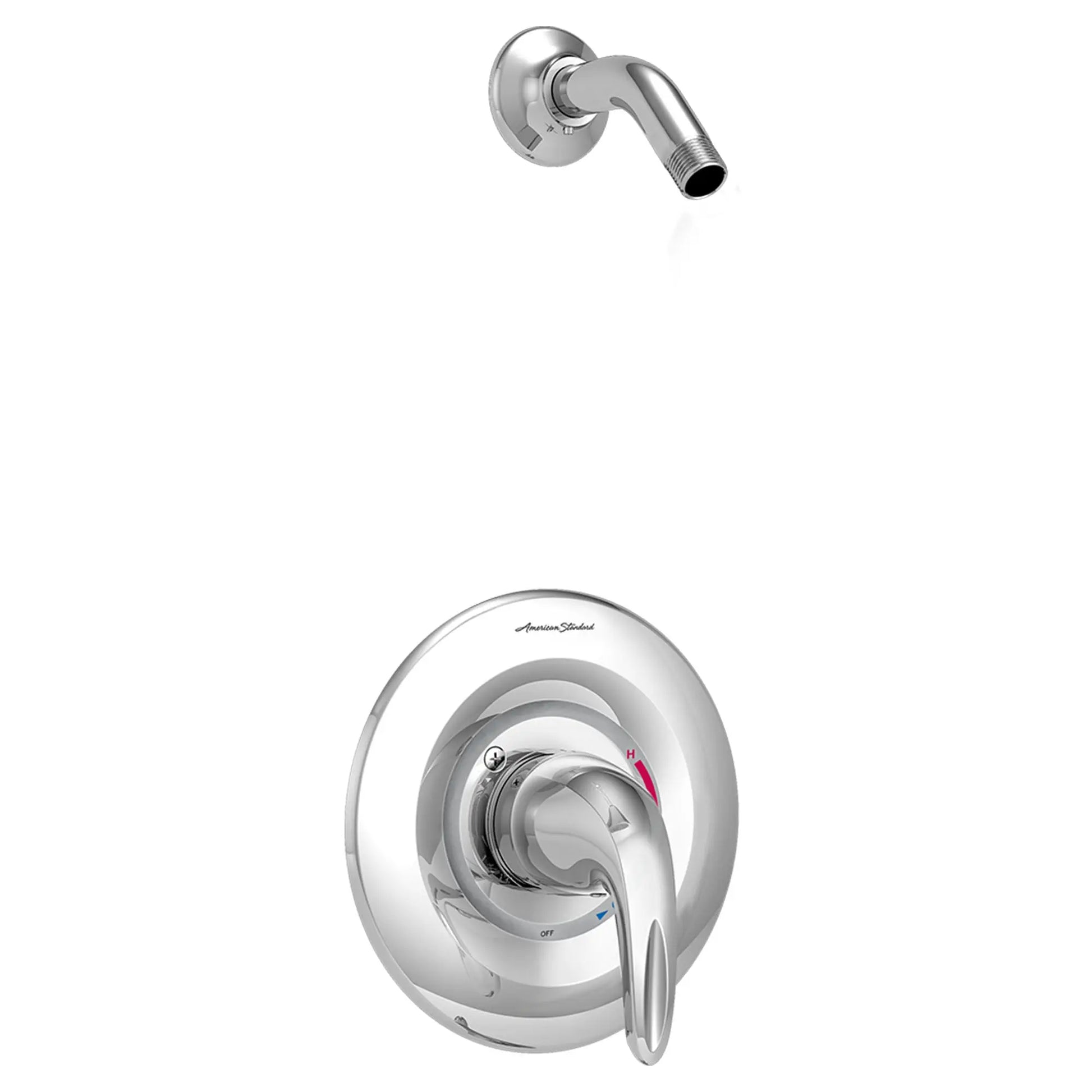American Standard Reliant 3 Shower Trim Kit Double Ceramic Pressure Balance Cartridge With Lever Handle TU385501WDXH.002 - Plumbing Market
