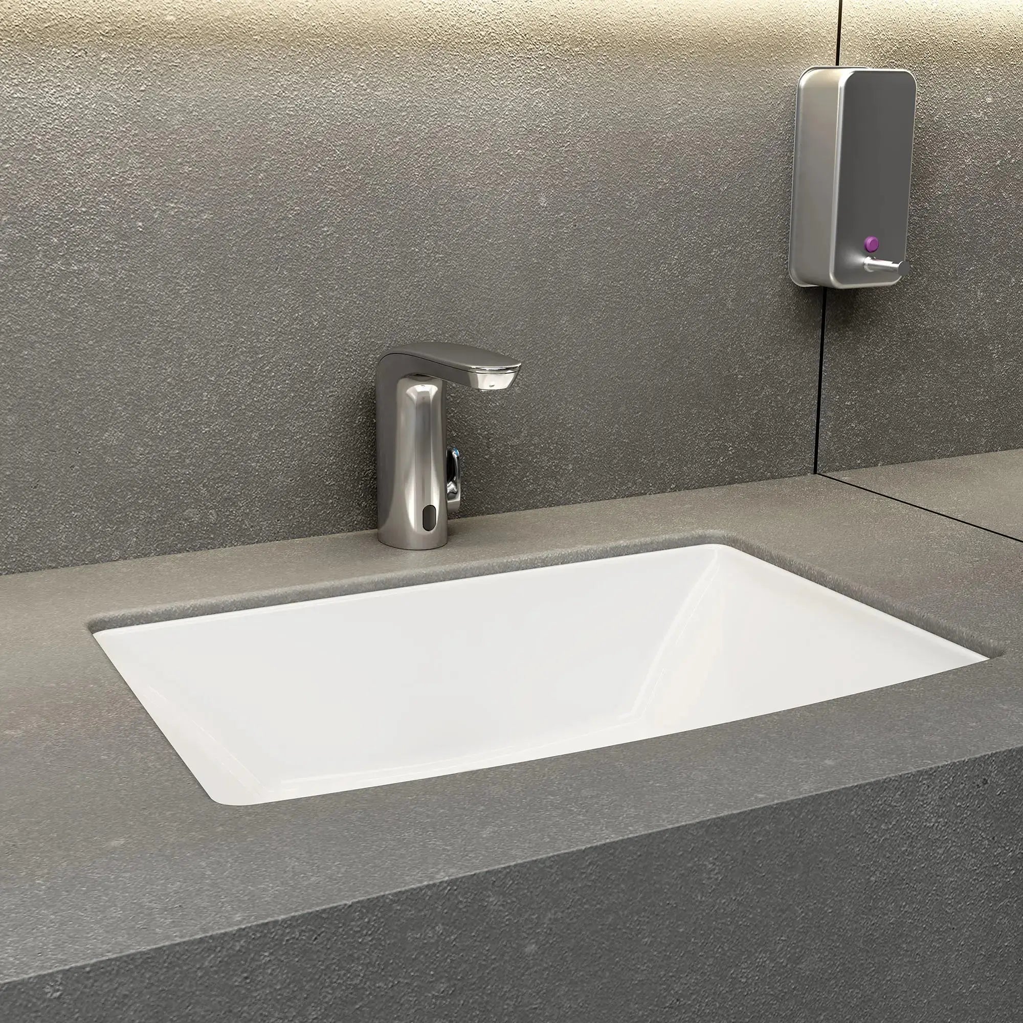 American Standard Selectronic NextGen Selectronic Touchless Faucet, Battery-Powered With Above-Deck Mixing, 0.5 gpm/1.9 Lpm