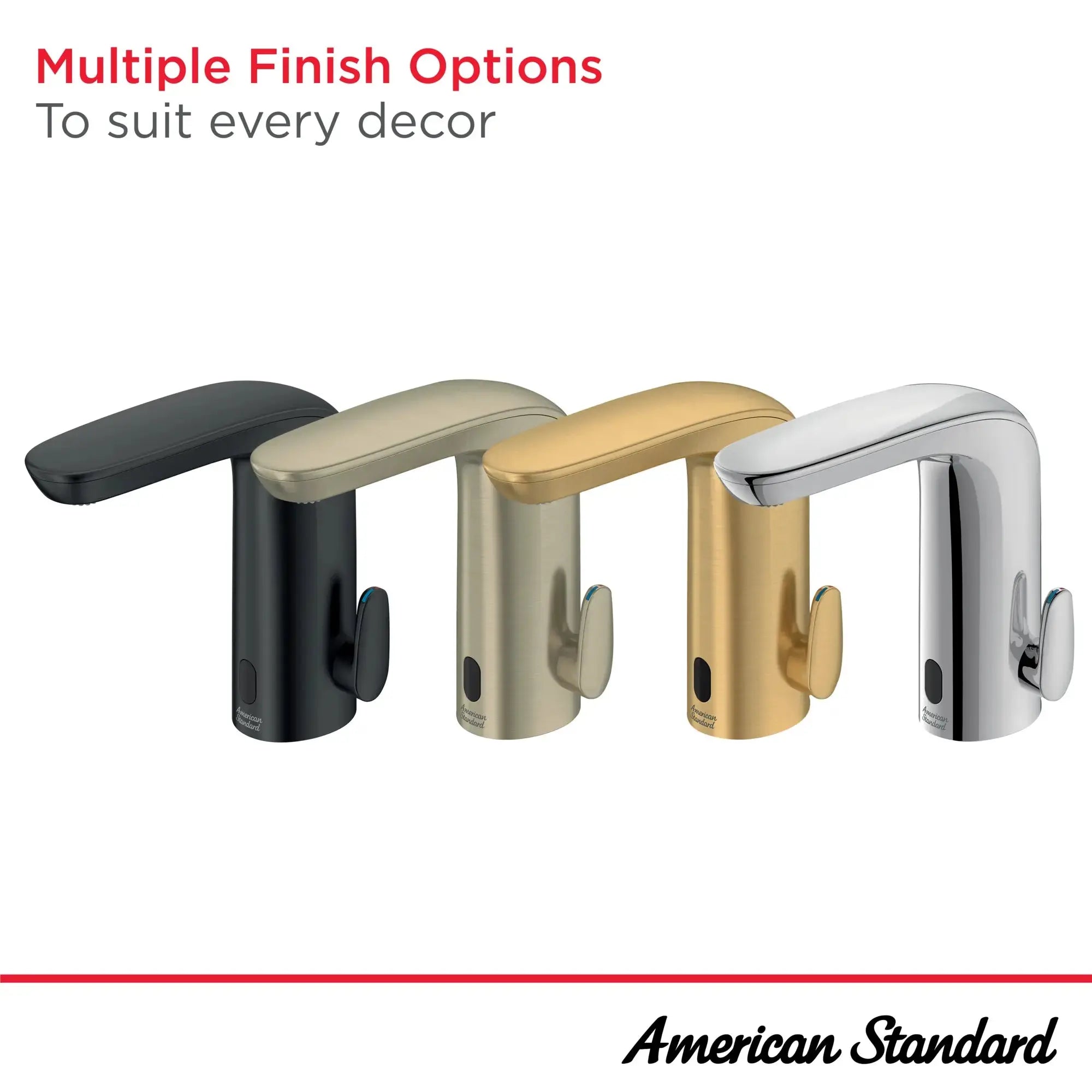 American Standard Selectronic NextGen Selectronic Touchless Faucet, Battery-Powered With Above-Deck Mixing, 0.5 gpm/1.9 Lpm