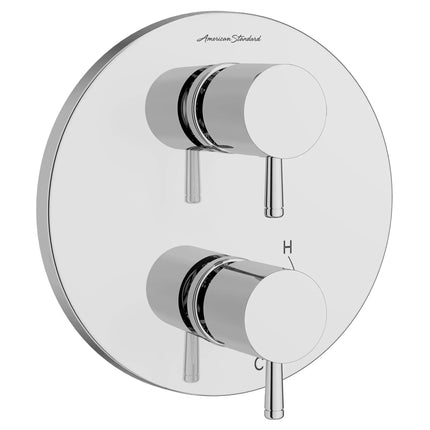 American Standard Serin 2-Handle Integrated Shower Diverter Trim Only TU064740.002 - Plumbing Market