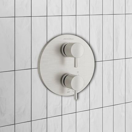 American Standard Serin 2-Handle Integrated Shower Diverter Trim Only TU064740.295 - Plumbing Market