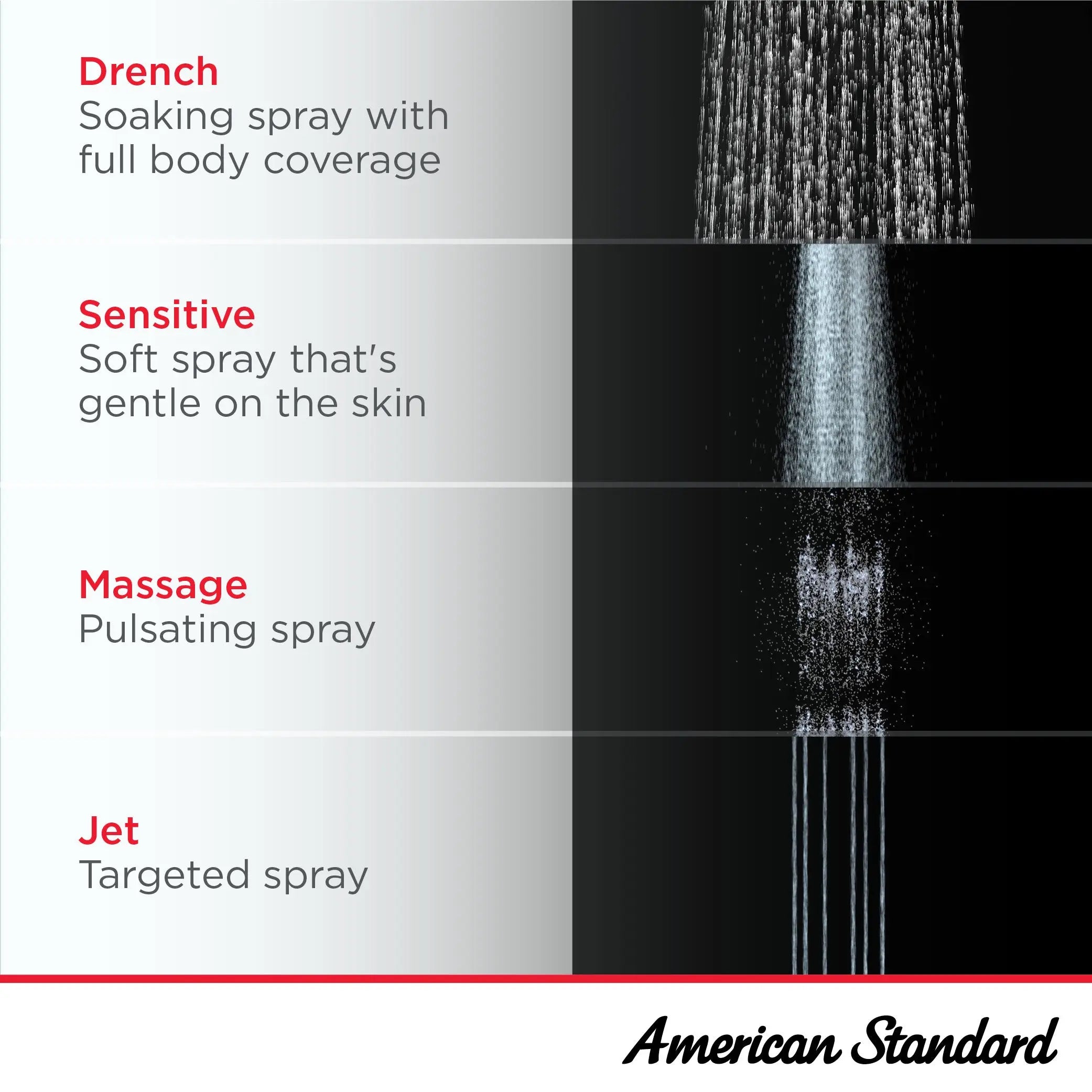 American Standard Spectra Duo 2-in-1 Hand Shower 1.8 gpm/6.8 L/min 9038254.278 - Plumbing Market
