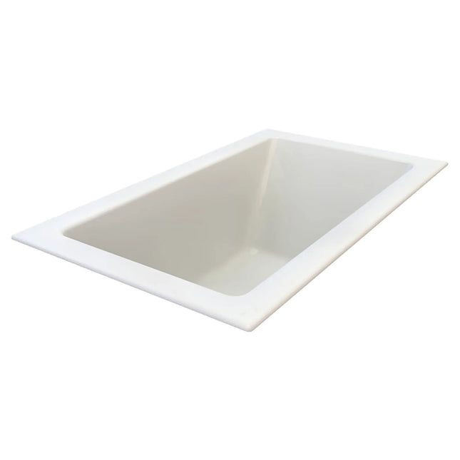 American Standard Studio 60 x 32-Inch Drop-In Soaking Bathtub with Zero Edge 2932002-D0.020 - Plumbing Market
