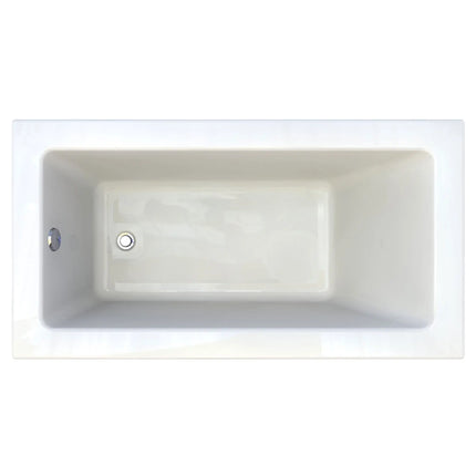 American Standard Studio 60 x 32-Inch Drop-In Soaking Bathtub with Zero Edge 2932002-D0.020 - Plumbing Market