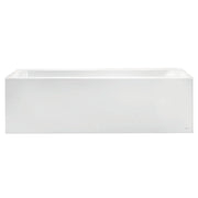 American Standard Studio 60 x 32-Inch Integral Apron Bathtub Above Floor Rough With Right-Hand Outlet 2574102.02 - Plumbing Market