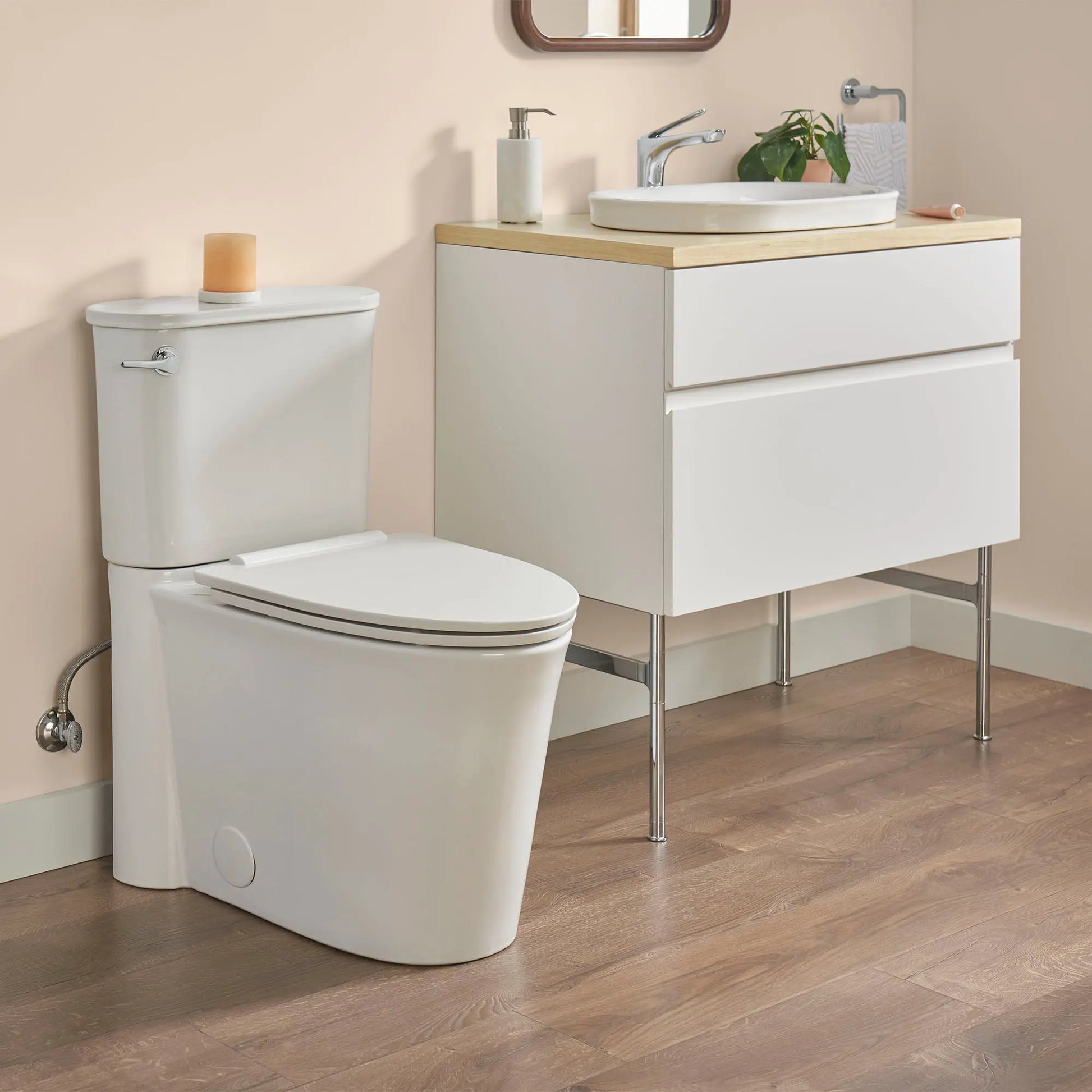 American Standard Studio S 1.28 gpf Elongated Toilet With Seat - Plumbing Market