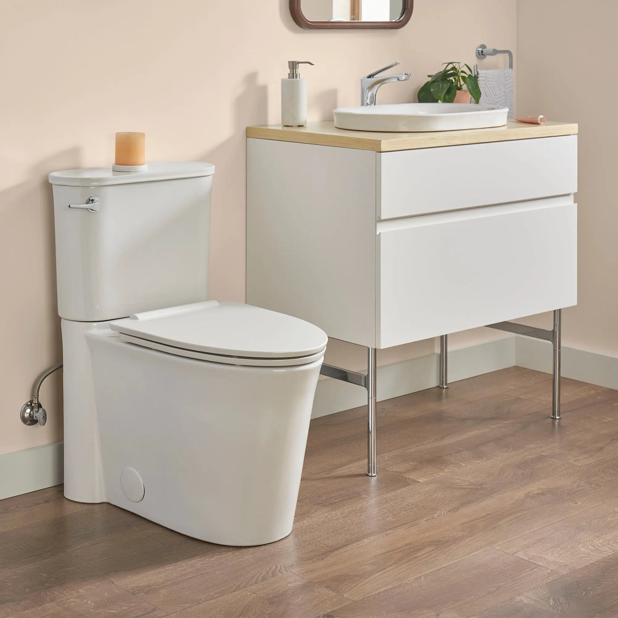 American Standard Studio S 1.28 gpf Elongated Toilet With Seat - Plumbing Market