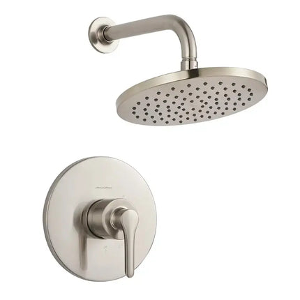 American Standard Studio S 1.8 gpm/6.8 L/min  Shower Trim Kit With Rain Showerhead, Double Ceramic Pressure Balance Cartridge With Lever Handle TU105507.295 - Plumbing Market