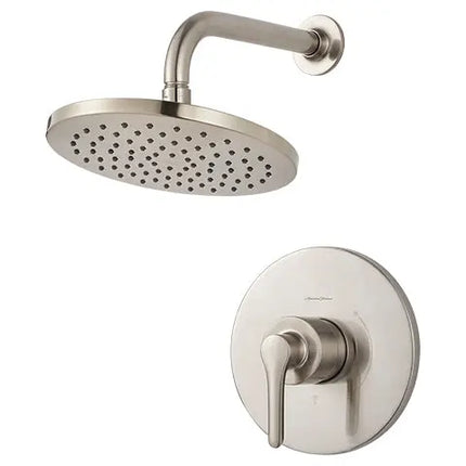 American Standard Studio S 1.8 gpm/6.8 L/min  Shower Trim Kit With Rain Showerhead, Double Ceramic Pressure Balance Cartridge With Lever Handle TU105507.295 - Plumbing Market