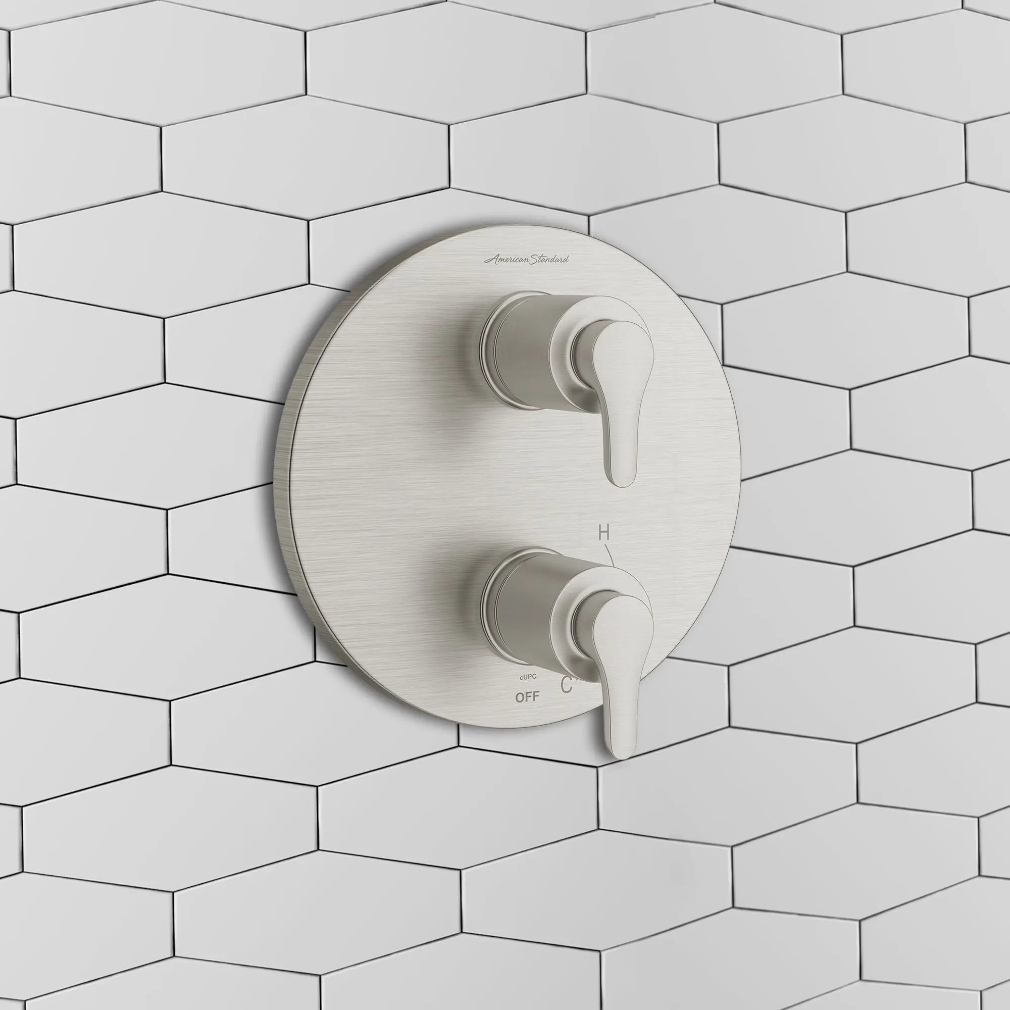 American Standard Studio S 2-Handle Integrated Shower Diverter Trim Only TU105740.295 - Plumbing Market