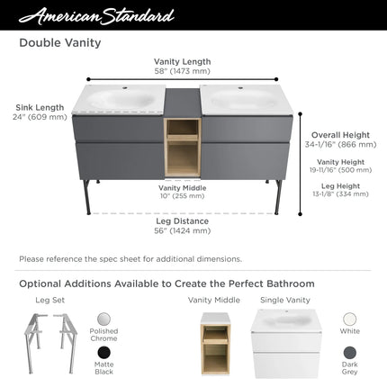 American Standard Studio S 24-Inch Vanity 8725024.477 - Plumbing Market